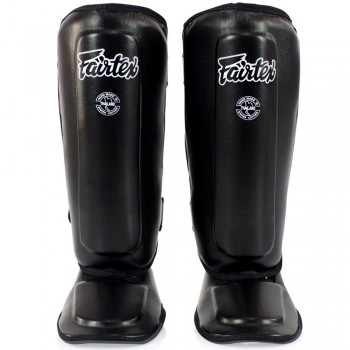 Детская Защита Голени Fairtex SPK9 Тайский Бокс Черный